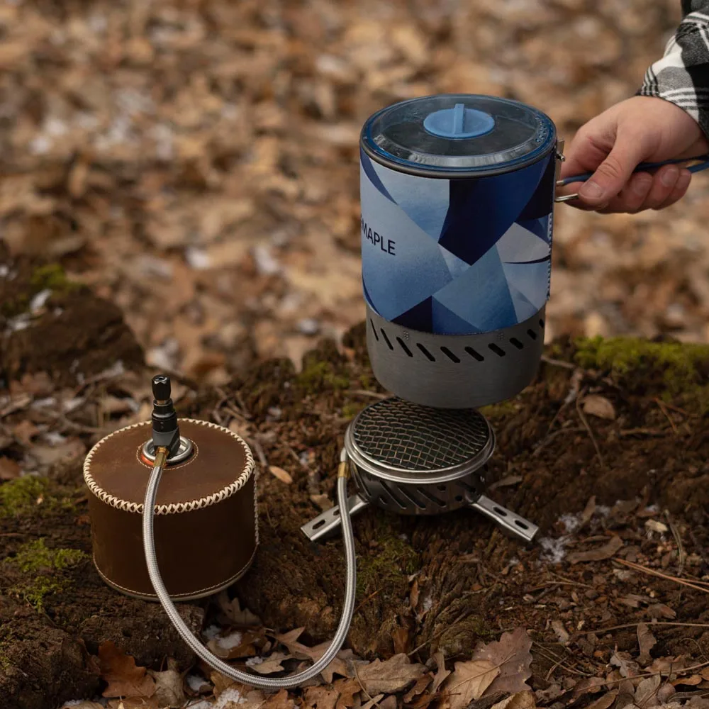 Fire-Maple Mars Radiant Stove System Kompakter winddichter Wärmetauscher mit Druckregelventil für Camping und Backpacking – Detail 15