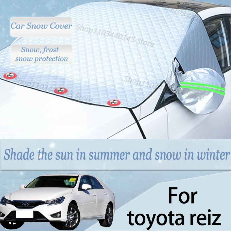 

For toyota reiz car Snow Windscreen, Snow, Frost, Dust and UV Visor, Winter car clothing, thick magnetic