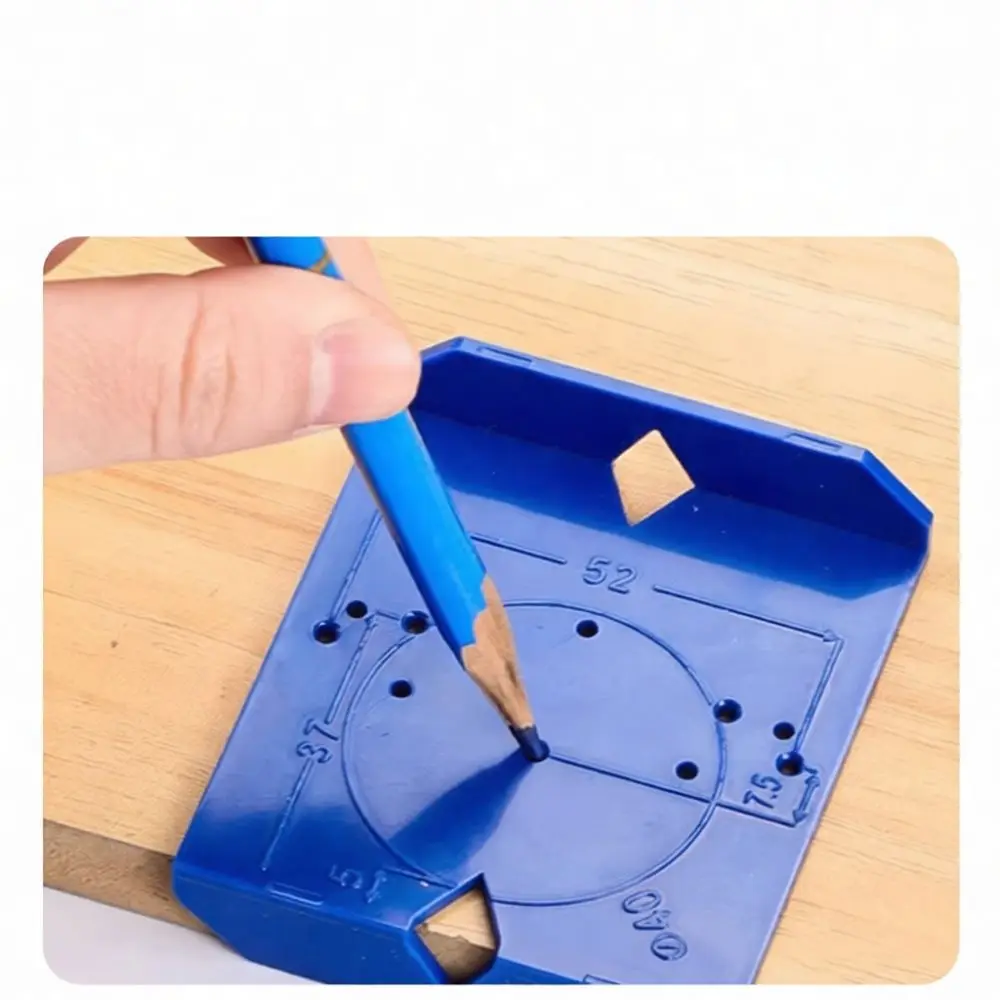 Woodworking Hinge Boring Locator 28mm 35mm 37mm 40mm Cabinet Door Installation Jig Tool Precise Hole Guide Hardware Accessory