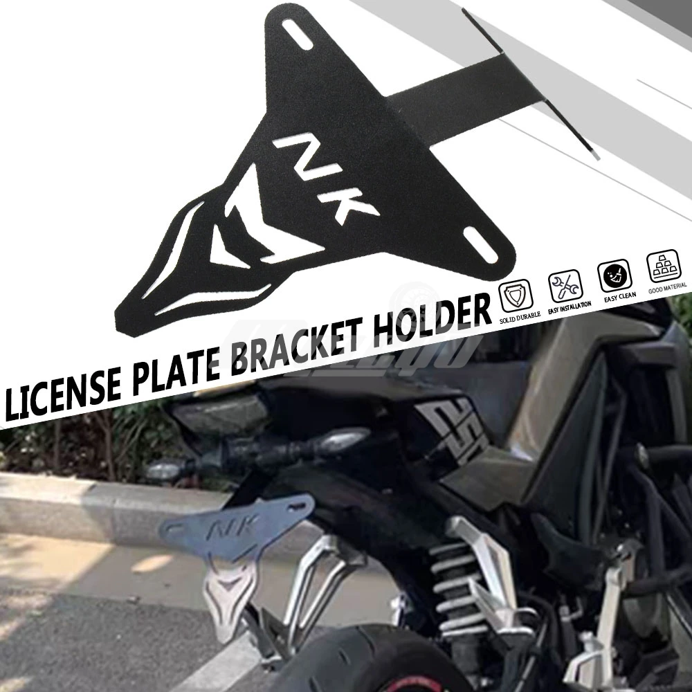 FOR CFMOTO 250NK 300NK 250 300 NK 2018 2019 2020 2021 2022 2023 2024 2025 2026 Motorcycle License Plate Bracket Holder Fender