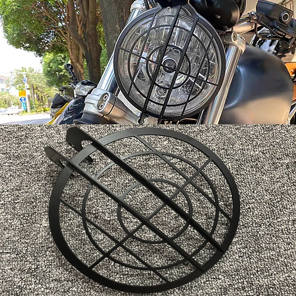 

Motorcycle Headlight Guard Protector Grille Grill Cove For BMW R NINE T RNINET R9T R 9 T 2014-2020