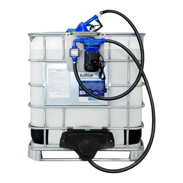 1000L AdBlue Transfer Pump Kit IBC Dispenser with nozzle def fluid ad blue water pump