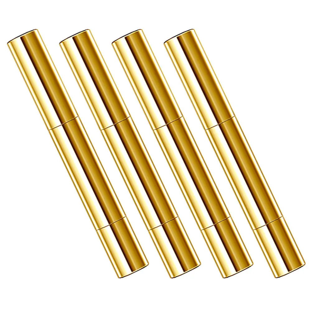

4Pcs Concealer Liquid Pen Empty Tube Twist Applicator for Lip Gloss Nail Oil Eyelash Growth Travel Use
