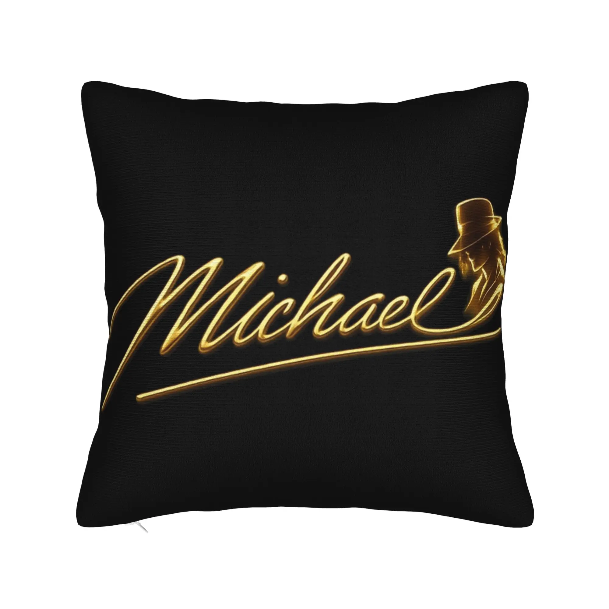 MJ Michael Jackson Pillowcase Double-sided Printing Polyester Cushion Cover Decorations Pillow Case Cover Home Dropshipping 18''