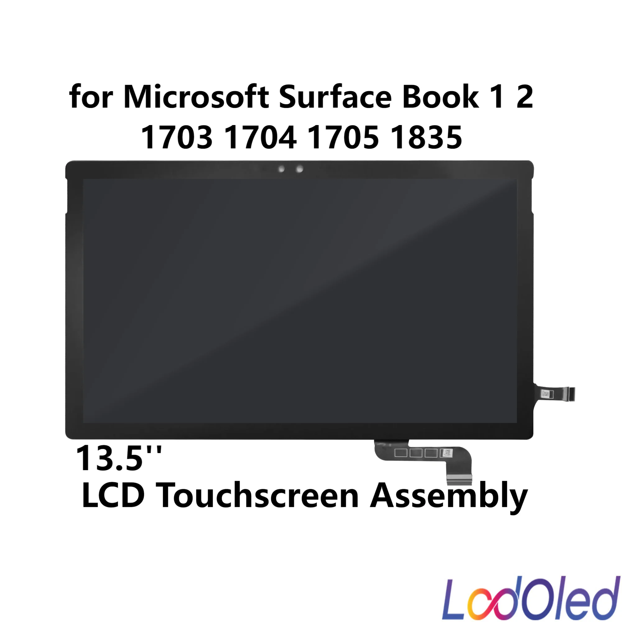 

13.5‘’ IPS For Microsoft Surface Book 2 1806 1832 LCD LED Display Touch Screen Digitizer Assembly 3000X2000 50pins 60hz