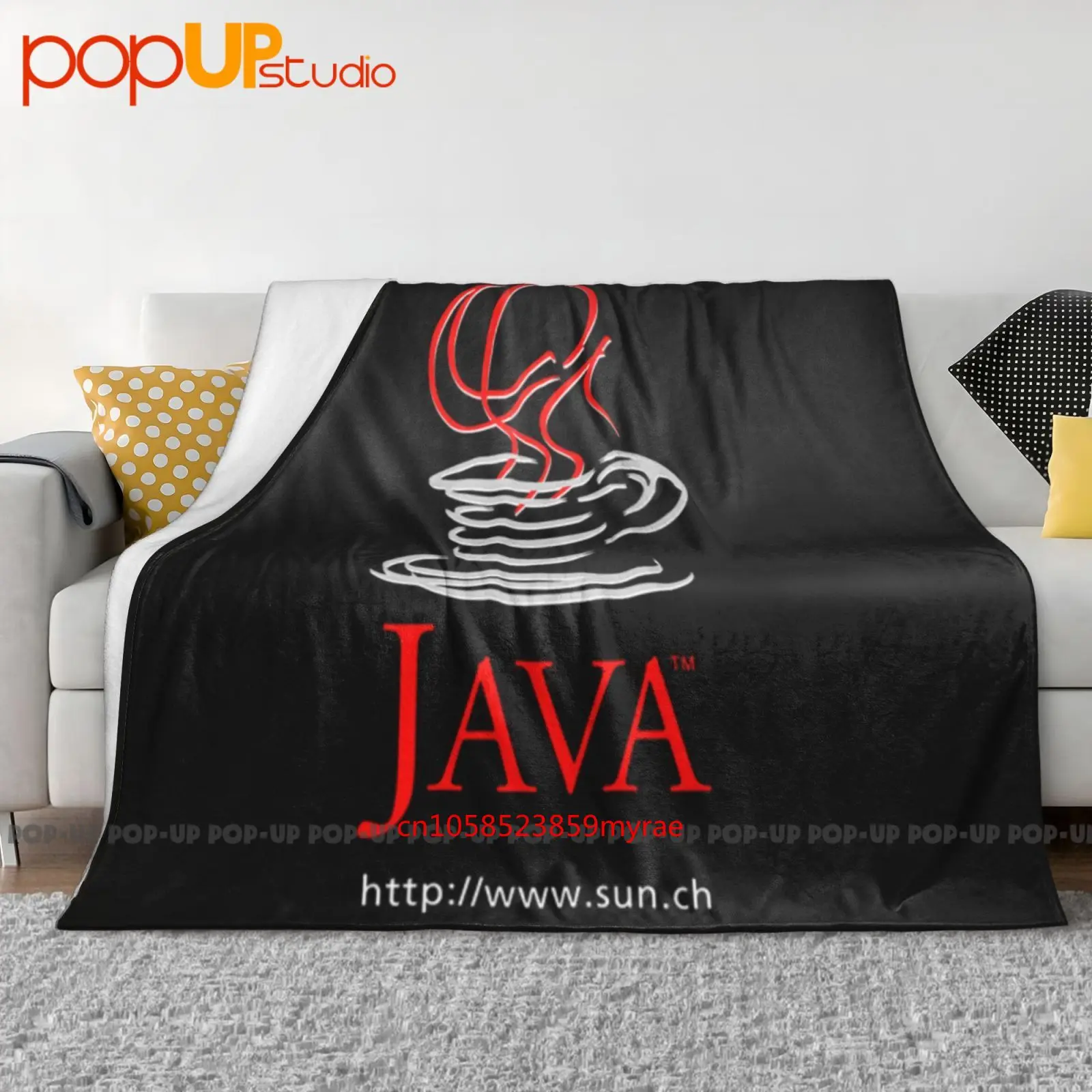 خمر 90S جافا Microsystems بطانية فائقة النعومة لحاف الشتاء غطاء أريكة أغطية السرير #1