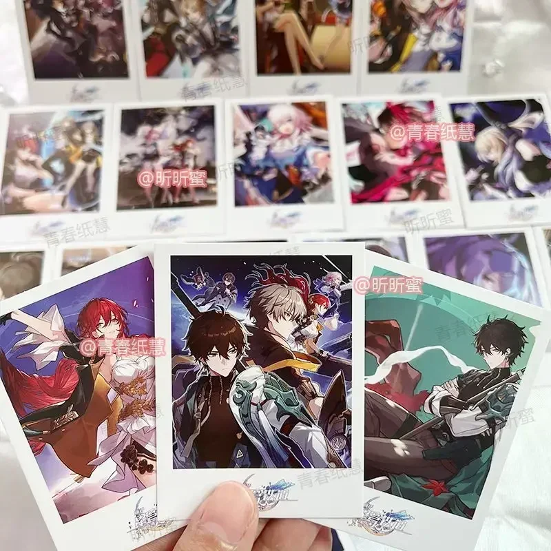 Honkai:Star Rail 40PCS/Set Decor 5.8x7.8cm Lomo Card Photocard HD Printed Small Album Photo Card For Fans Collection Postcard