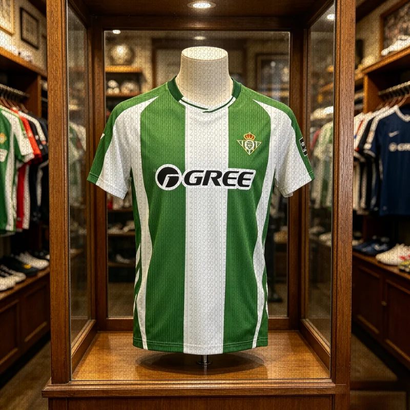 Neues Global Bestseller Real Betis 2026 Saison Heimtrikot Herren Schnelltrocknend Atmungsaktives Trainings-Fußball-T-Shirt Eltern-Kind