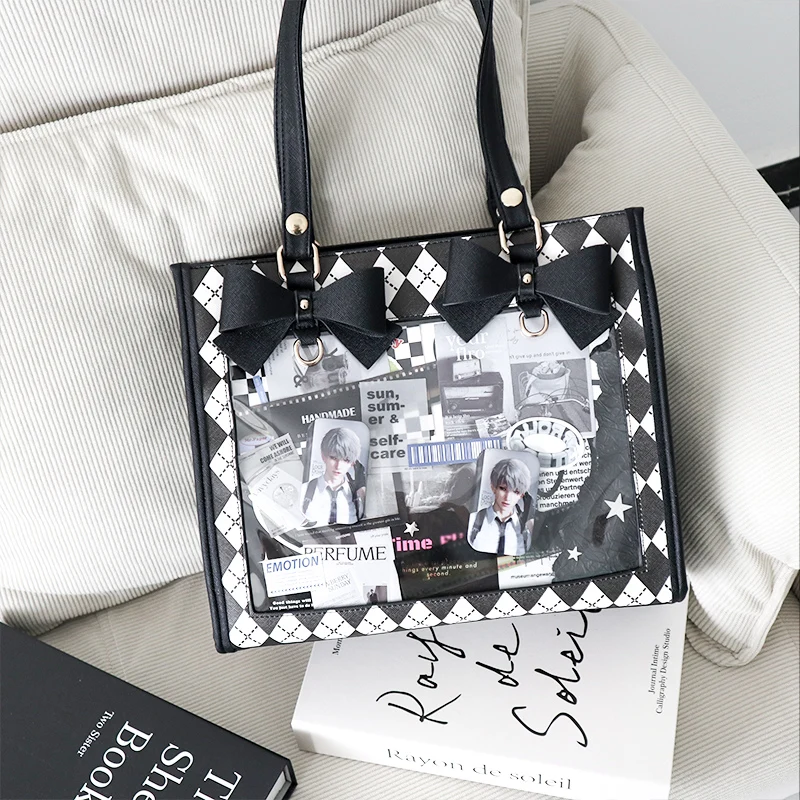 

Original Daily Underbag Versatile Messenger Bags Transparent Tote Bag Female Hand Bags Women Handbags