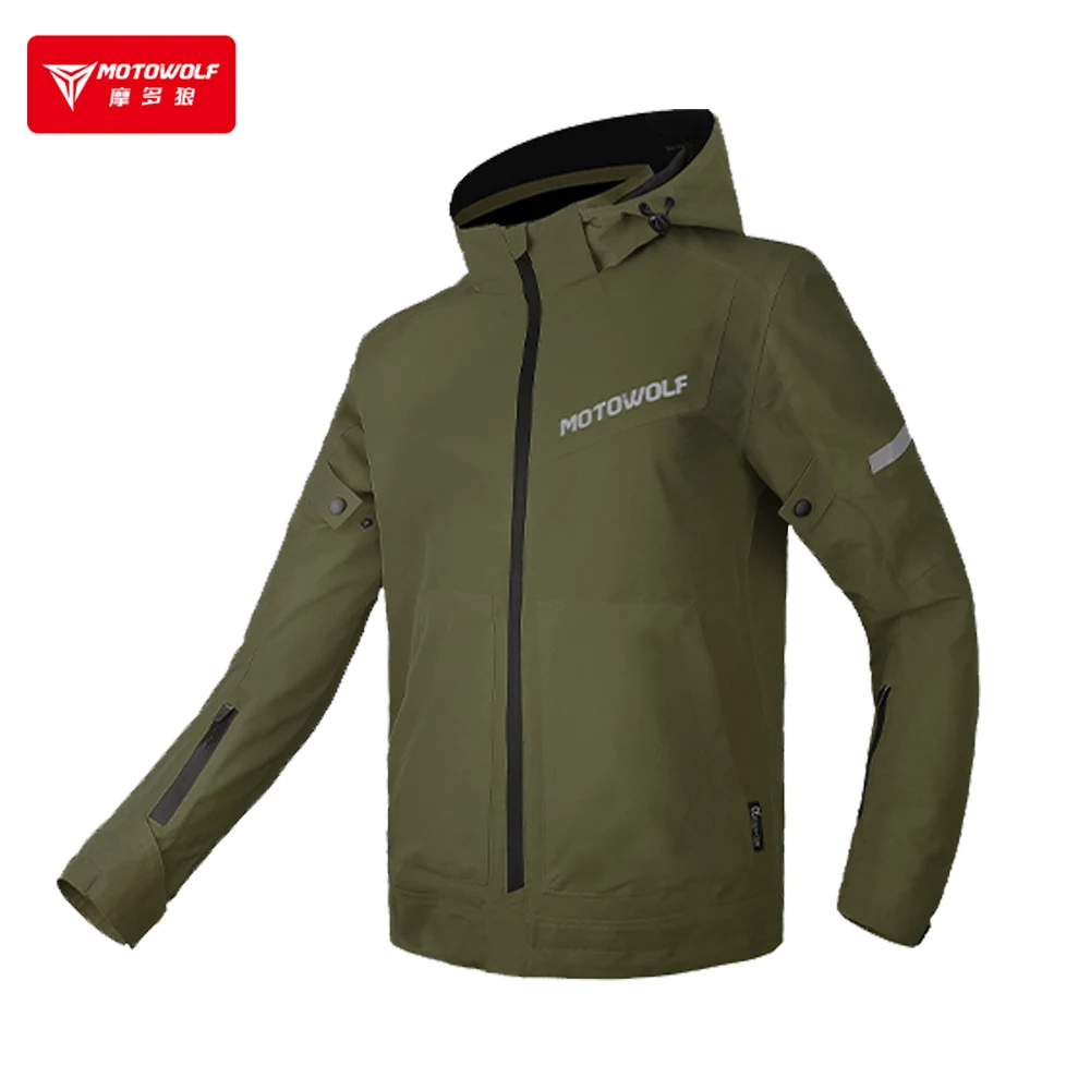 

Motor Jacket For Men Waterproof Casual Motorcycle Clothes Interior Detachable