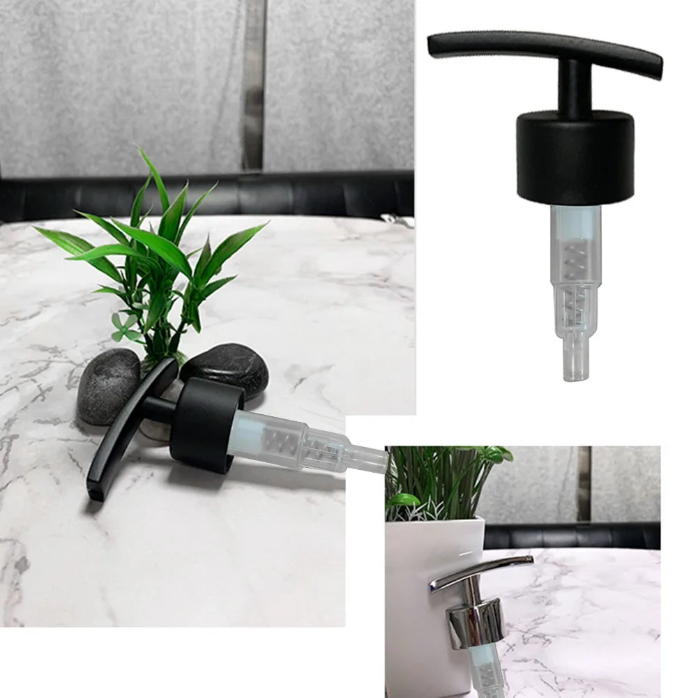 304 Stainless Steel Hand Shampoo Bottle Pump Head Bathroom Press Head Lotion Pump Head Soap Pump Liquid Lotion Dispenser Head