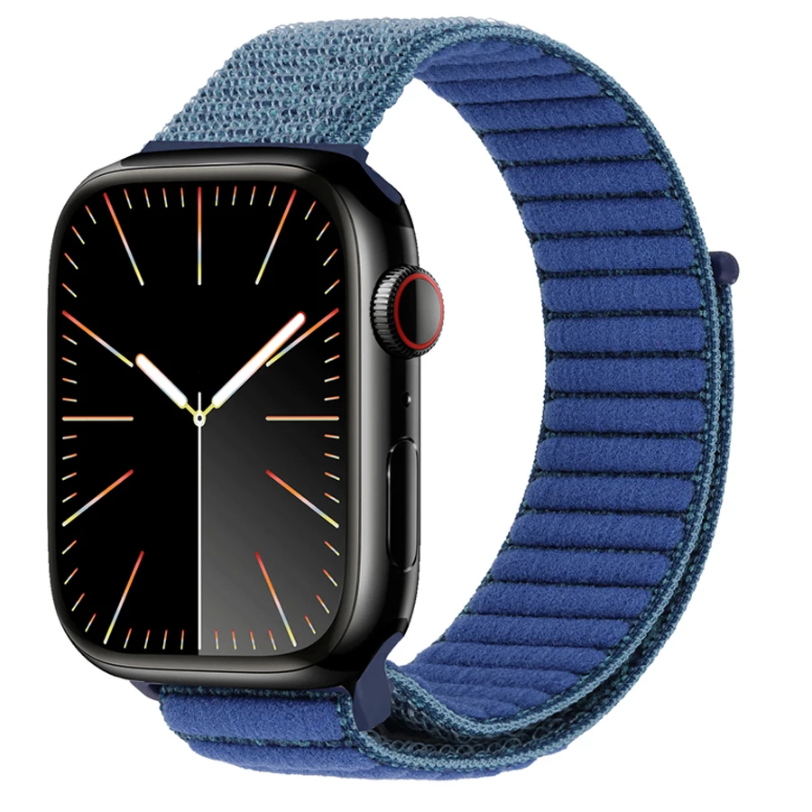Nylon bandje voor Apple Watch Ultra 2 3 horlogeband 45mm 49mm 42mm 46mm 44mm 41mm 40mm armband Iwatch serie 11 9 8 7 6 SE 10