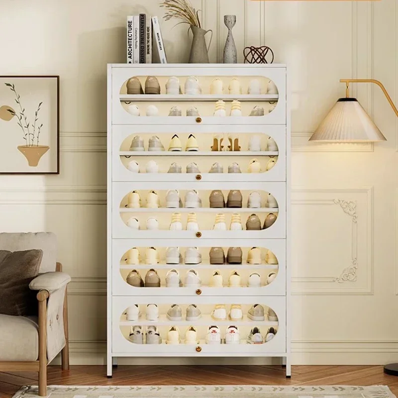 Rack Organizer Shoe Cabinet Entryway Traditional Designer Luxury Shoe Cabinet Storage Mobili Per Il Soggiorno Home Furniture