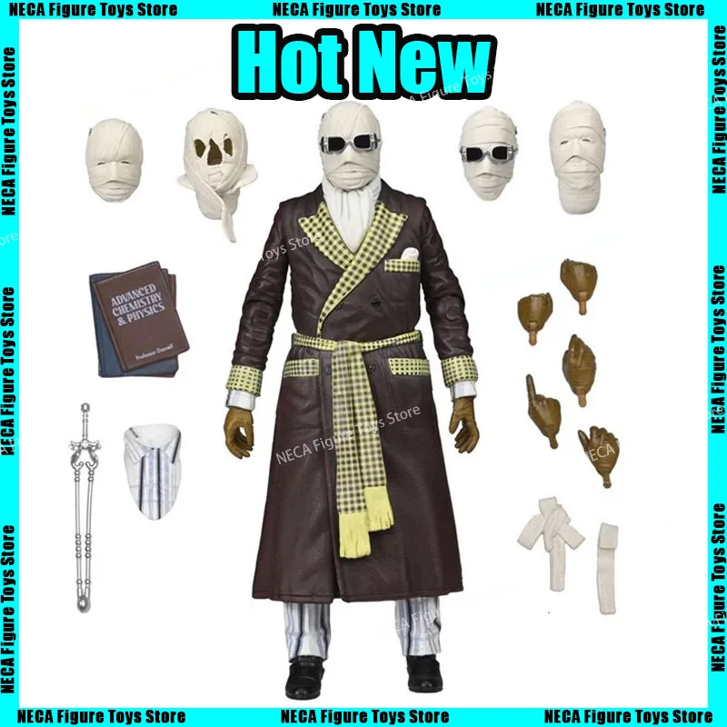 Hot New Neca 04857 The Invisible Man Action Figure Anime Collection Doll Statue Model Toy Kid Christmas Birthday Gifts