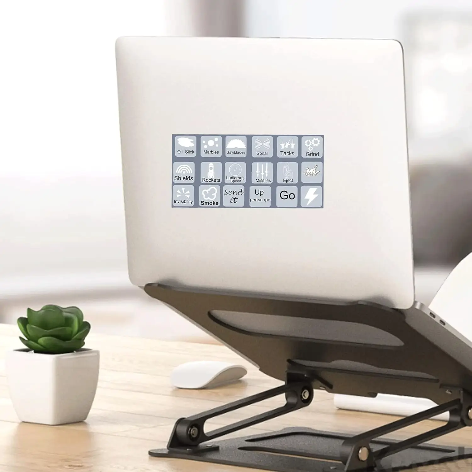 3/4 Inch Car Decal Switch Labels Sticker Novelty Stickers for Car or Truck Unused Buttons Control Dash Button Stickers 36pcs