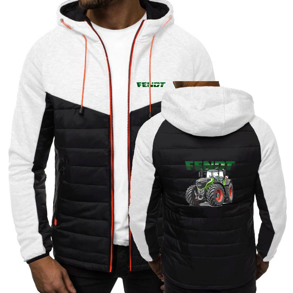 Clean Simple Classic Durable Men's Handsome Jacket 2026 Tractor FENDT Logo Print Spring Autumn High End Luxury Coat Hoodies view 2