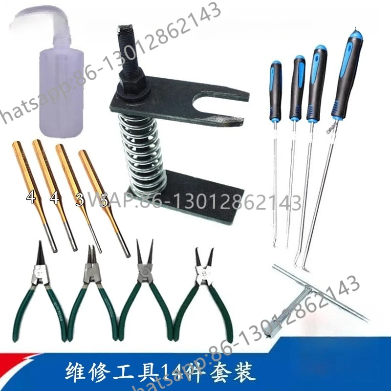 Manual Forklift Maintenance Tool Set Spring Clamp Oil Seal Hook Punch Circle Clamp Elastic Pin Removal Cylinder Sterling