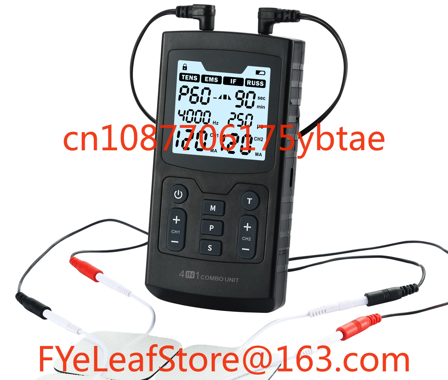 Corrente de interferência combinada 4 em 1 de Dozens