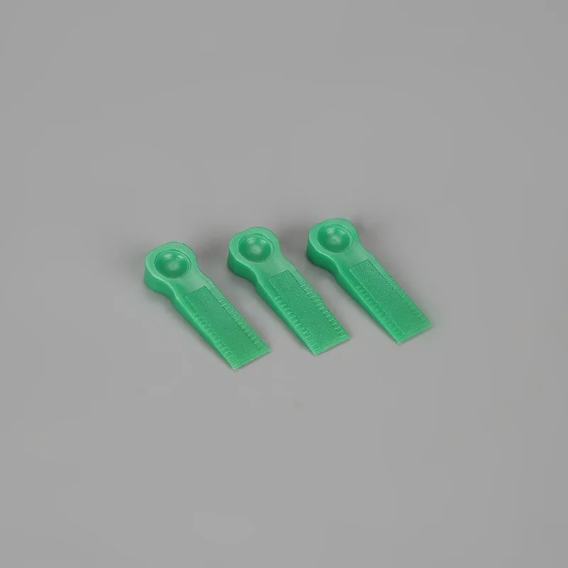 100pcs Plastic Tile Wedge Spacers Reusable Leveling Clips Floor Locator for Wall Ceramic Tiling Laying Construction Tool