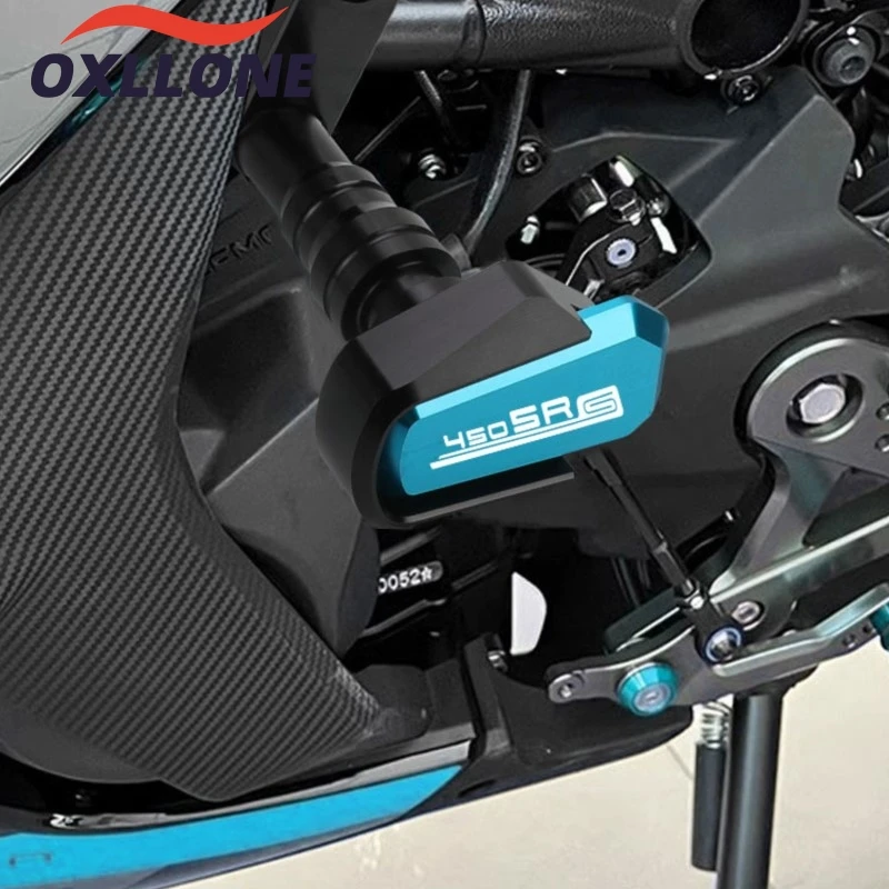

FOR CFMOTO 450 SRS450 SRS Engine Protection Cover Frame Sliders Crash Pad CF 450SR S 2026-2025 2024 2023 Falling Protector Guard