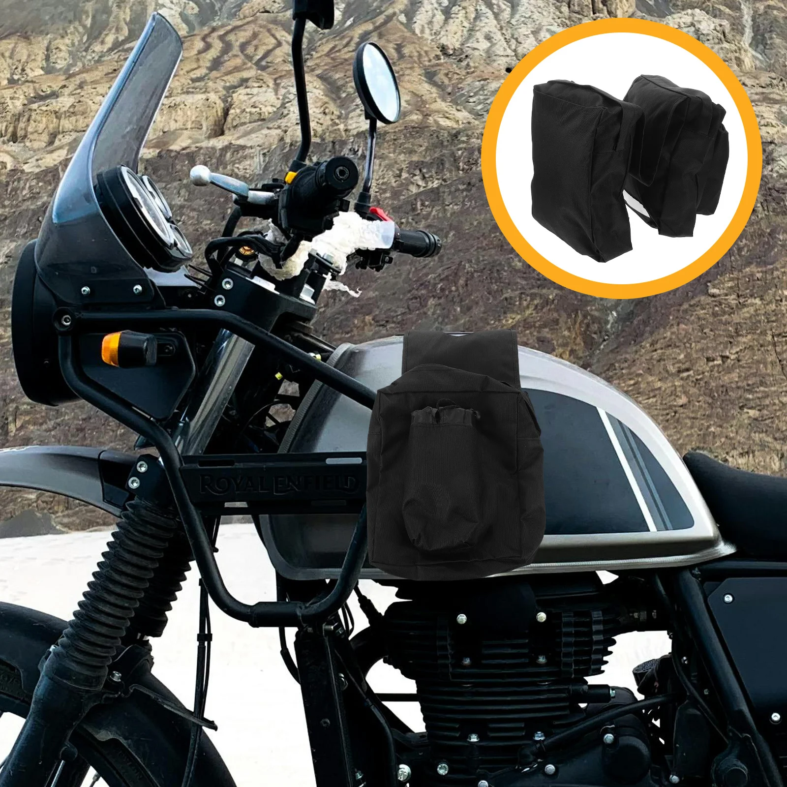 

Мотоциклетное седло большой емкости, прочный органайзер для хранения квадроциклов для пляжного велосипеда, внедорожная езда, боковая сумка для мотоцикла, инструмент