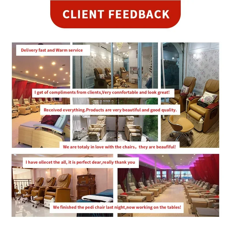 Wholesale Spa Pedicure Chair Luxury Salon Manicure Foot Massage Pedicure Chair With Tub