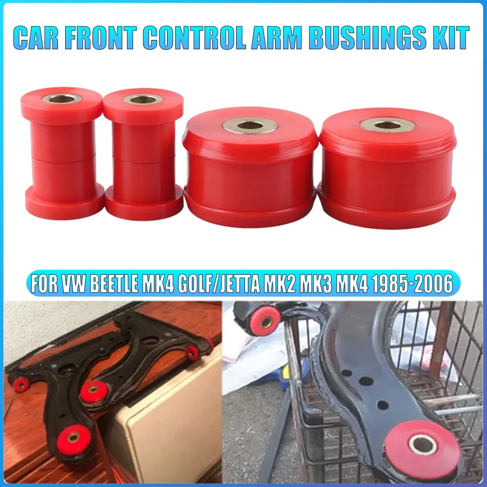 

For VW Beetle MK4 Golf/Jetta MK2 MK3 MK4 1985-2006 Polyurethane Car Front Control Arm Bushings Kit 22-202 Car Accessories