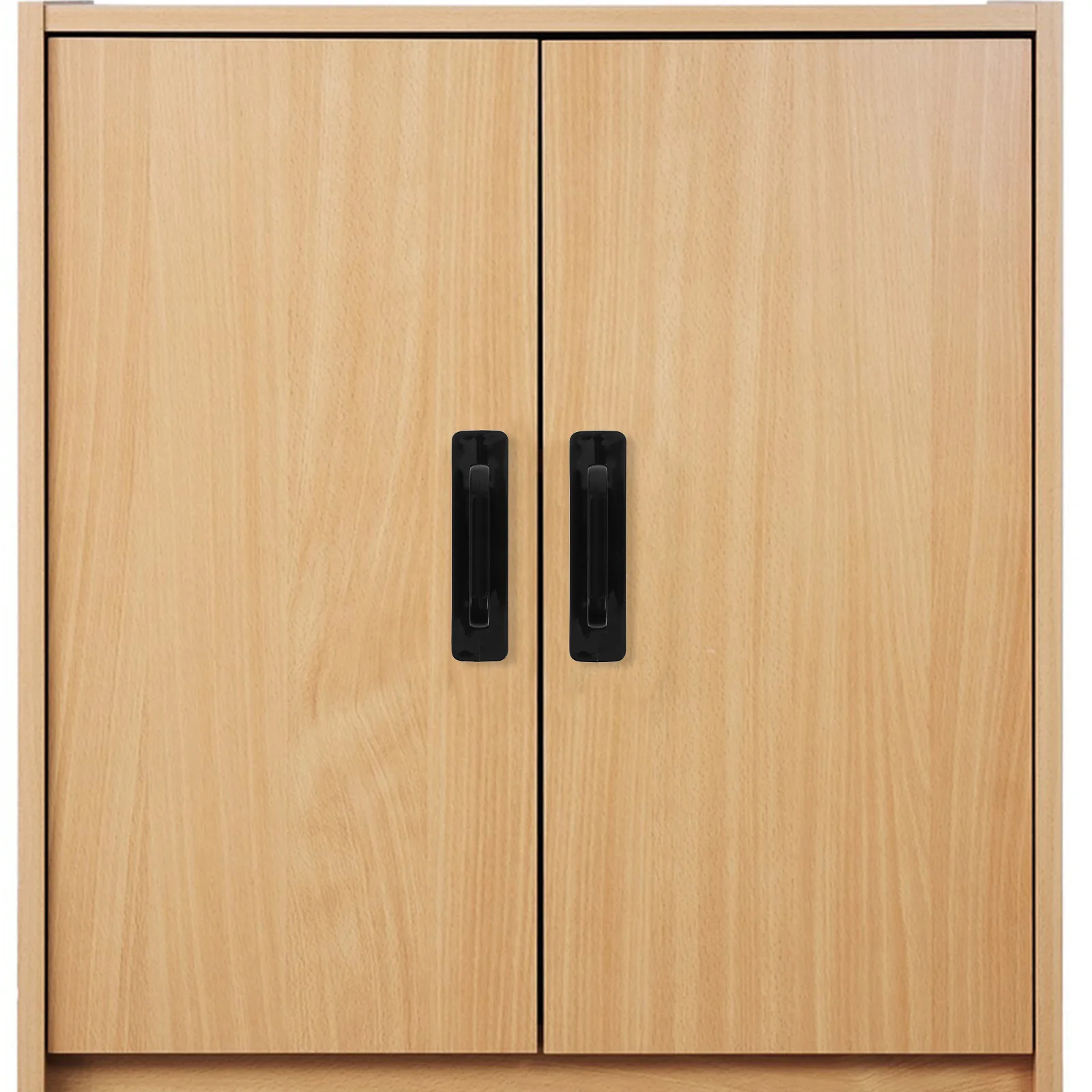 4 قطع من مقابض الخزانات ذاتية اللصق بدون حفر سهلة التركيب وقابلة للإزالة لخزانة الحمام والمطبخ #2