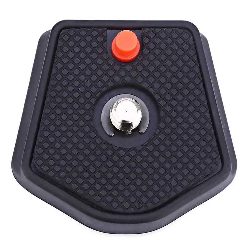 1 Pcs Quick Release Plate 1/4 Inch Fits Tripod Video Camera Alignment Pin For Manfrotto 7321YB MKC3-H01 MKC3-H02 Camera