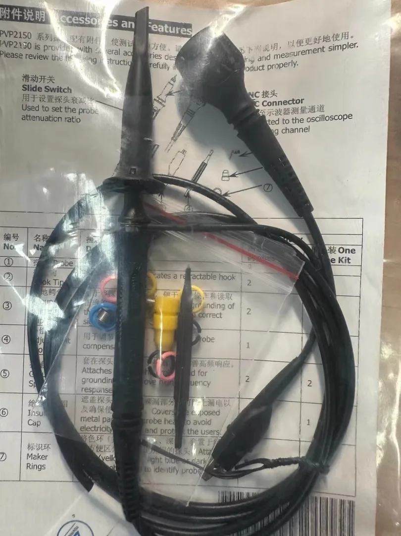 Rigol PVP2150 Sonda di sicurezza 35 MHz, 150 MHz 1:1, 10:1 300 V#xhd