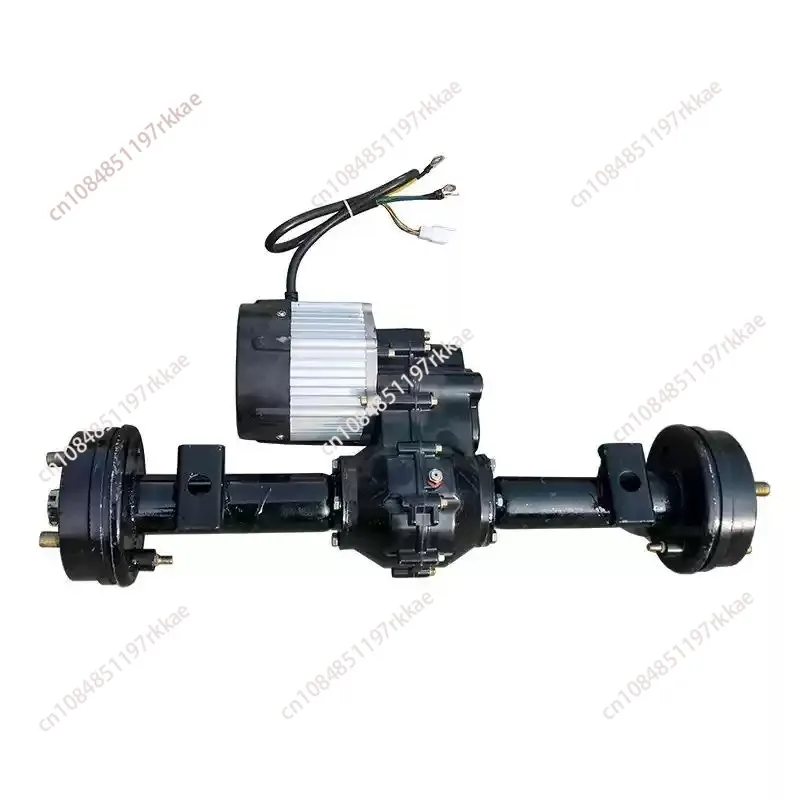 Electric tricycle rear axle assembly high-speed motor drum brake gear change high-power full set of modified accessories