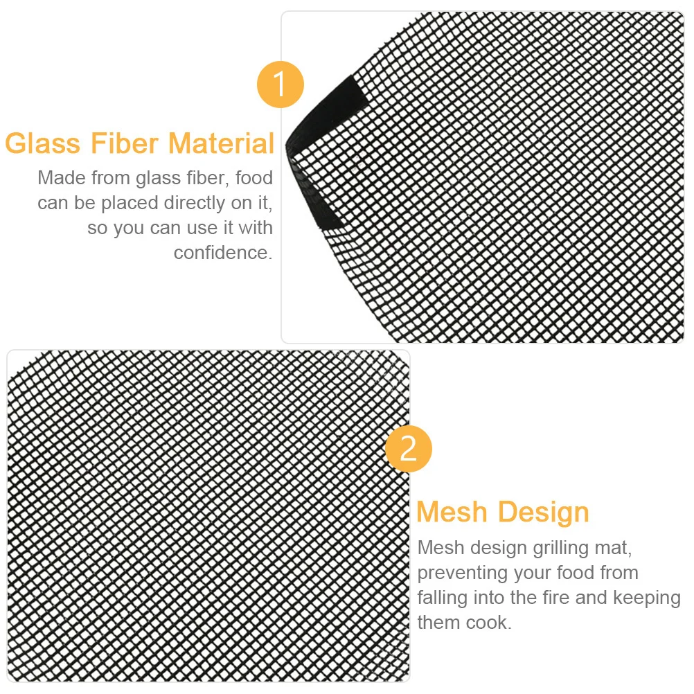 

Bbq Mat Grill Mesh Nonstick Reusable Food Grade High Temp Baking Accessories Barbecue Tools Grill Mesh Grilling Mats