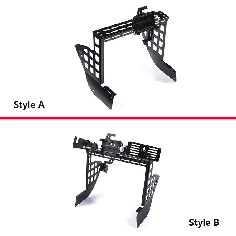Car Center Console Phone Holder Stand GPS Navigation Bracket For Toyota Tacoma 2016-2022 Aluminum Alloy Interior Accessories