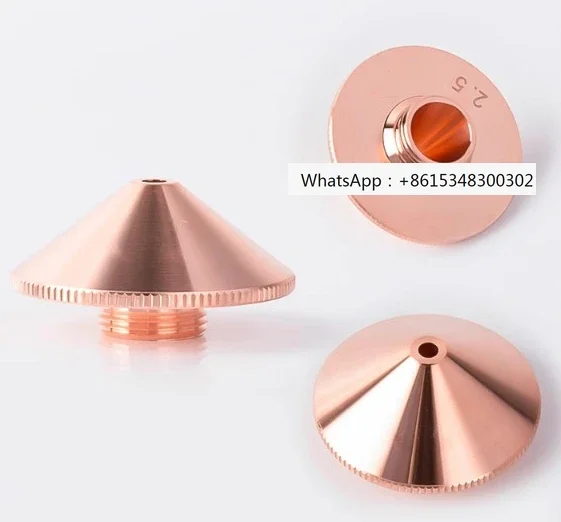 Fiber laser cutting machine  single and double layer copper noz zle nozzle nozz le accessories cutting nozzle high-speed 28