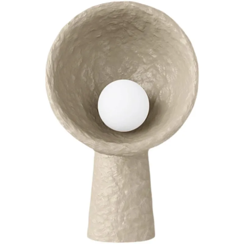 

Japanese style personalized desk lamp Nordic Internet celebrity art design sense resin study