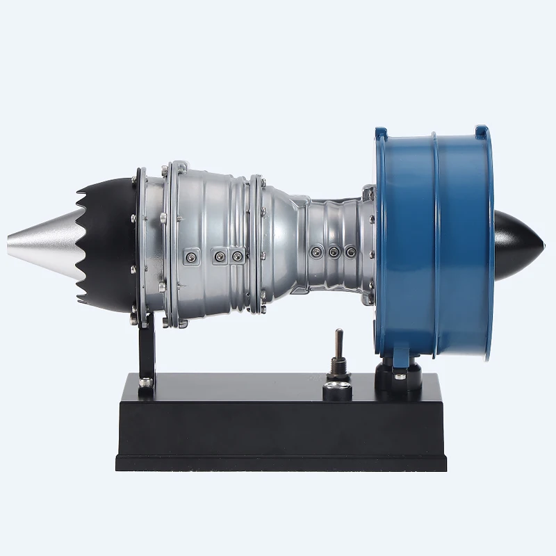 TECHING DM122 터보팬 엔진 조립 키트 DIY 금속 기계식 데스크탑 장난감