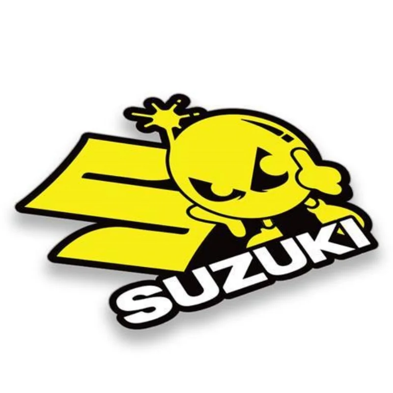 لسوزوكي دراجة نارية شخصية وممتعة ملصق مزخرفة خوذة الجسم جذع مقاوم للماء والشمس تعديل ملصق