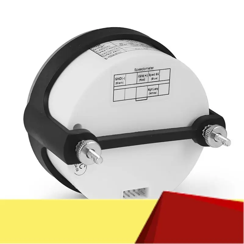 

Car Universal 85Mm Speedometer Odometer Dual Function LCD Panel Modified Car Speedometer 220Km/H-M53K
