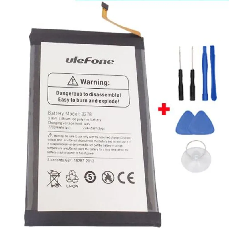 

In stock 100% original batter for Ulefone note 12P battery 7700mAh Long standby time High capacity for Ulefone note 3278 battery