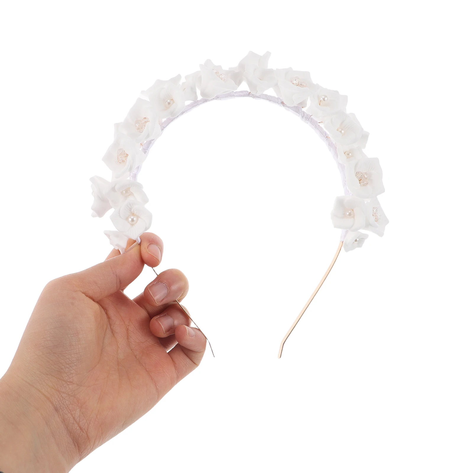 

H made Wedding Hair Accessories Hairb Pearl Wedding Hair Accessories Clay Elegant Design Comfortable Brides Bridal Party Prom