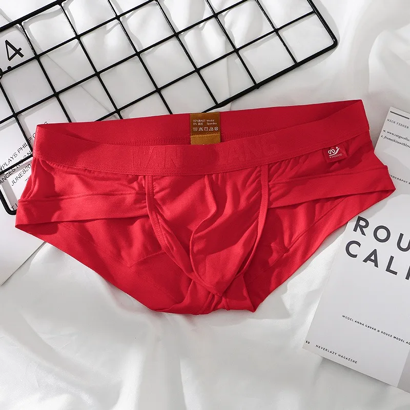 

Men's Underwear Modal Low Waisted Triangle Briefs