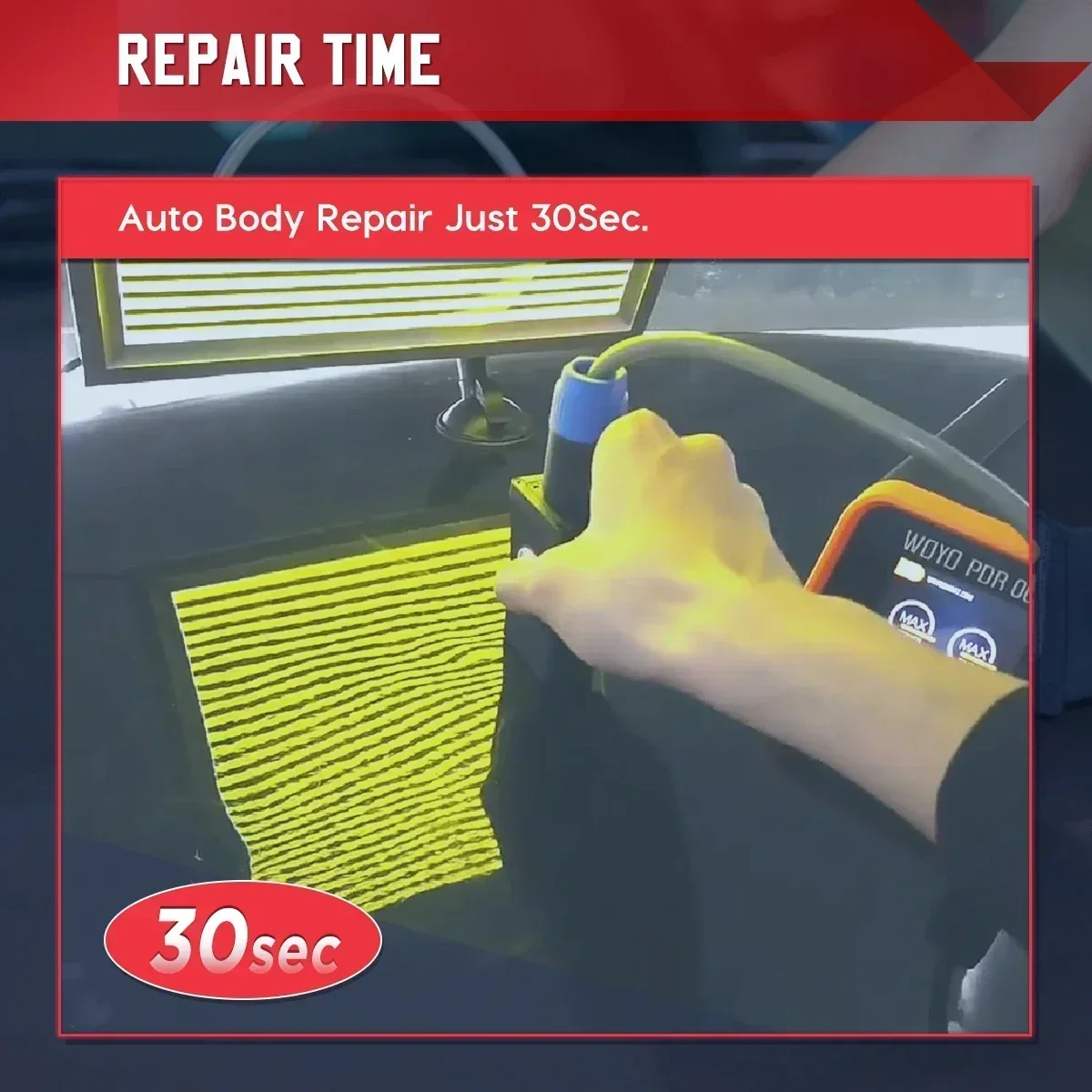 High-precision For WOYO PDR007 Car Dent Repair Tool Auto Body Paintless Dent Puller Sheet Metal Repair HOTBOX Induction Heater