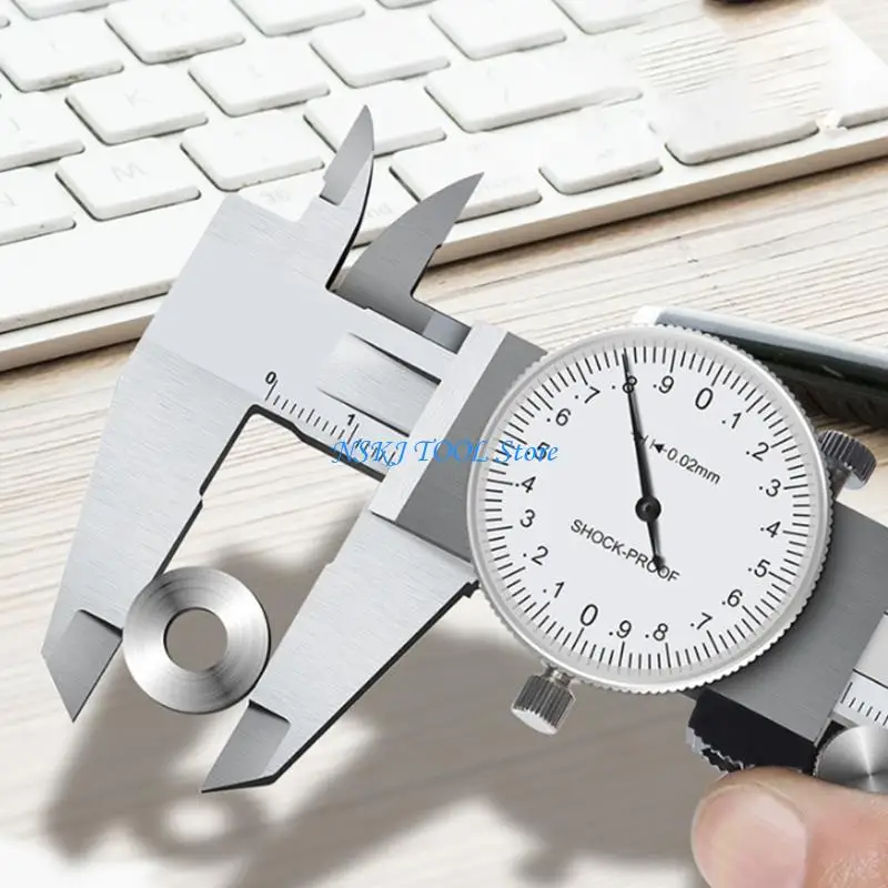 

L8RC Dial Caliper Pachymeter Carpentry Tools Vernier Measuring Tool Micrometer Ruler