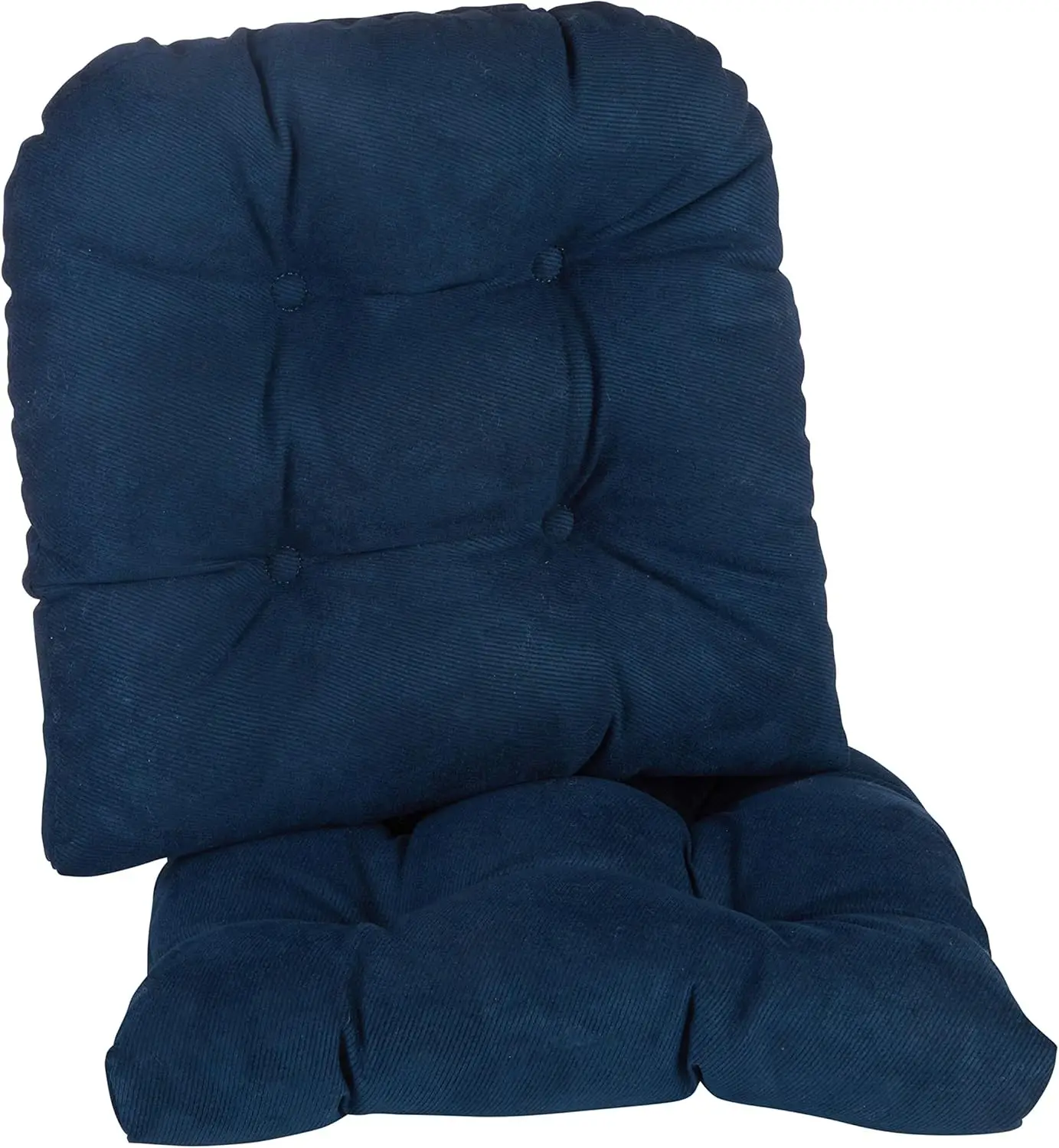

Gripper Overstuffed Universal Non-Slip Dining Chair Cushions For Kitchen Decor Or Office Use, U-Shaped Skid-Proof Seat Pad,