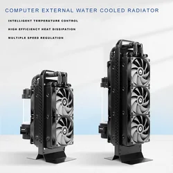 External computer water cooling kit, Reservoir and Pump Combo 240/280/360 radiator, CPU and graphics card water cooling kit