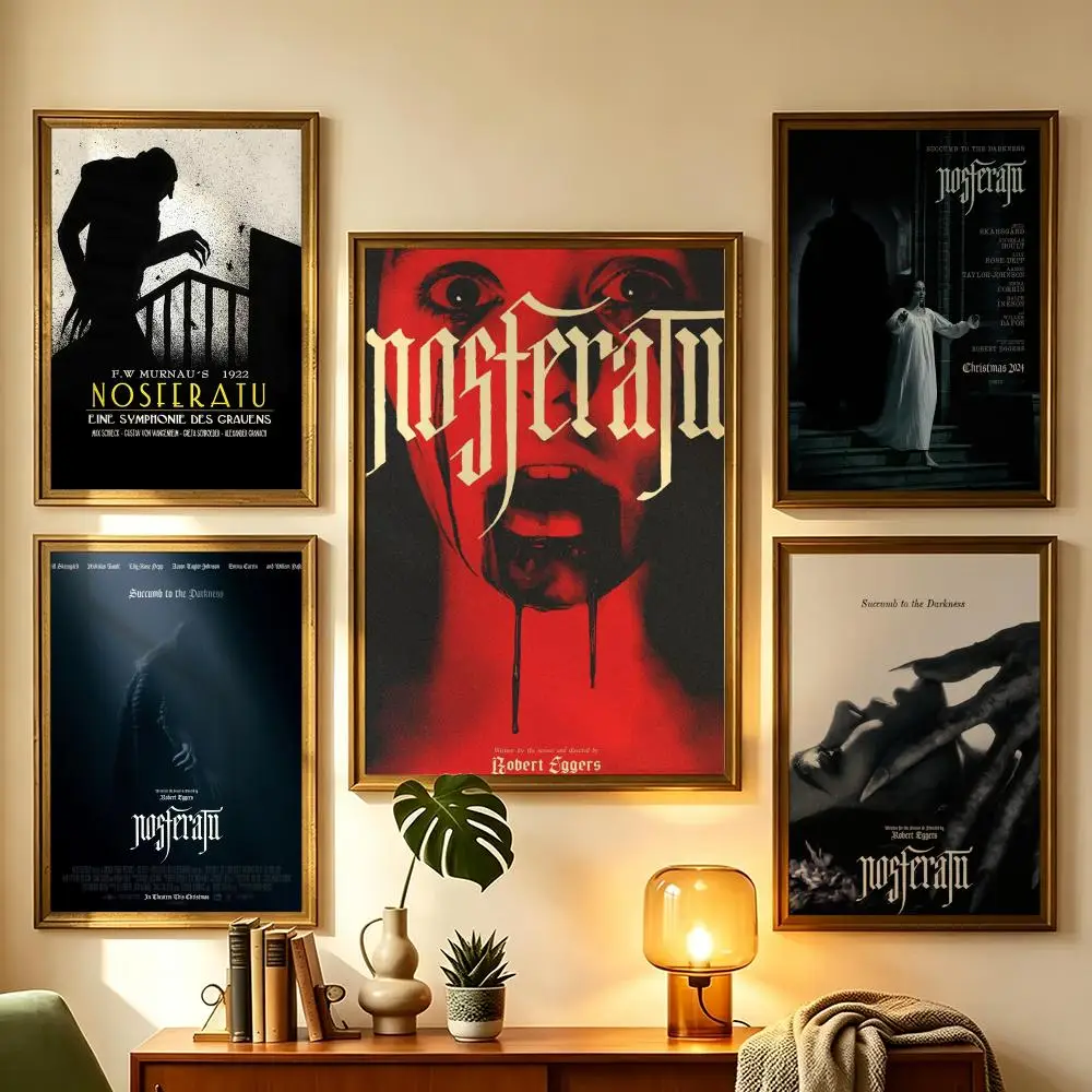 movie Nosferatu Poster HD Poster Sophisticated Modern Aesthetic Wall Art For Living Room Bedroom Office Cafe Decor