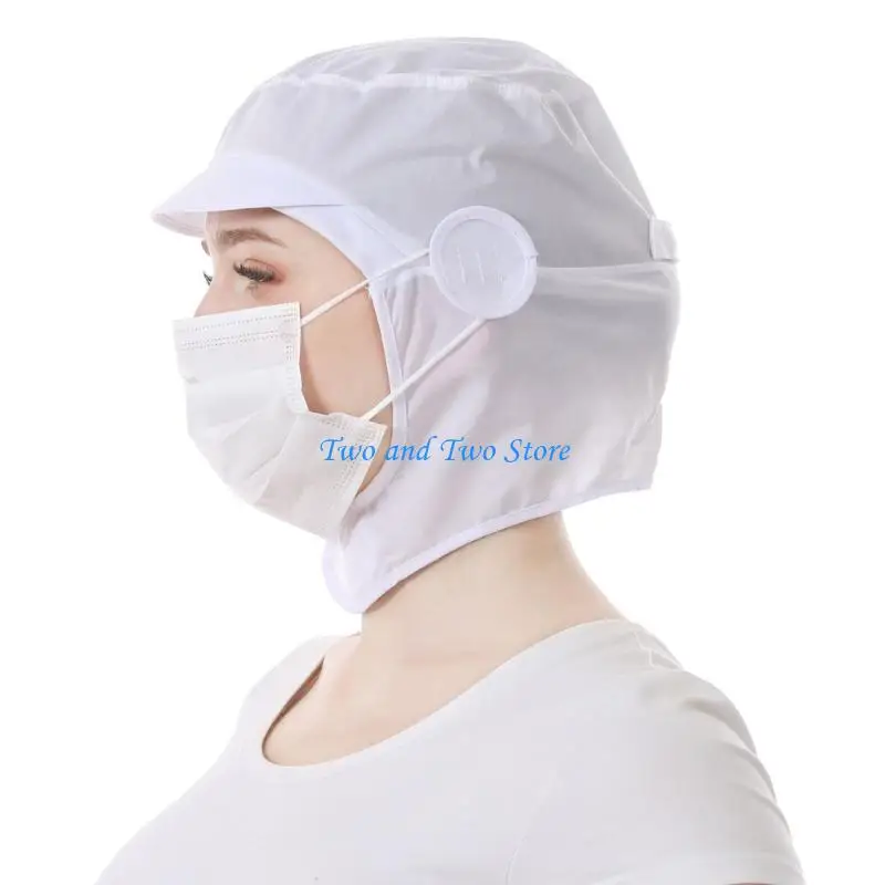 

HX6F Soft Breathable Cotton Cap Designed for Long Hours Comfort in Workshops with Safety Features