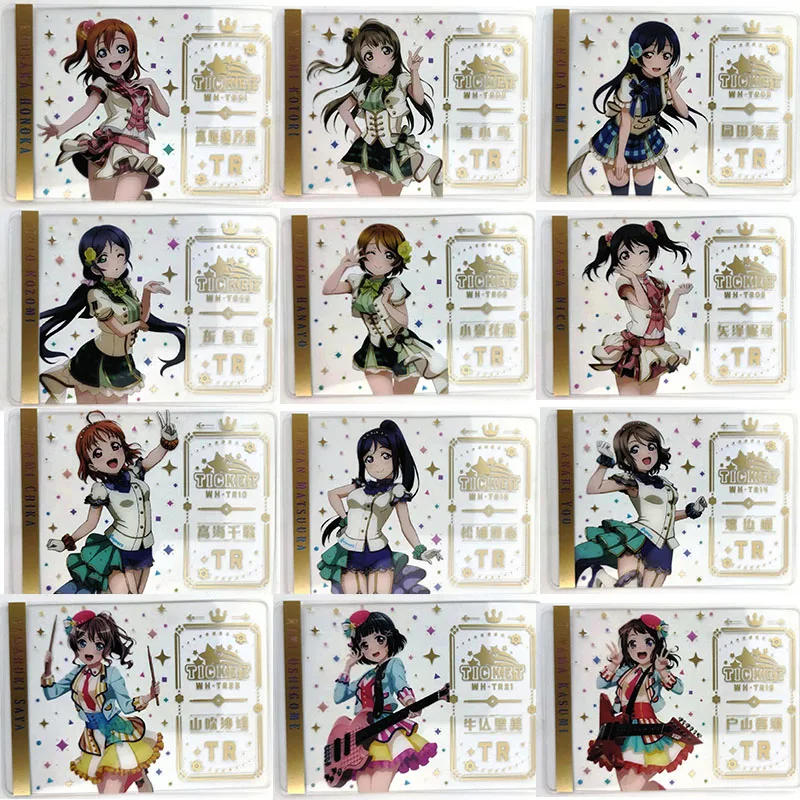 Anime Shaohua Anime Honoka Kousaka Maki Nishikino Tr Card Game Collection Rare Cards Children's Toys Surprise Birthday Gifts