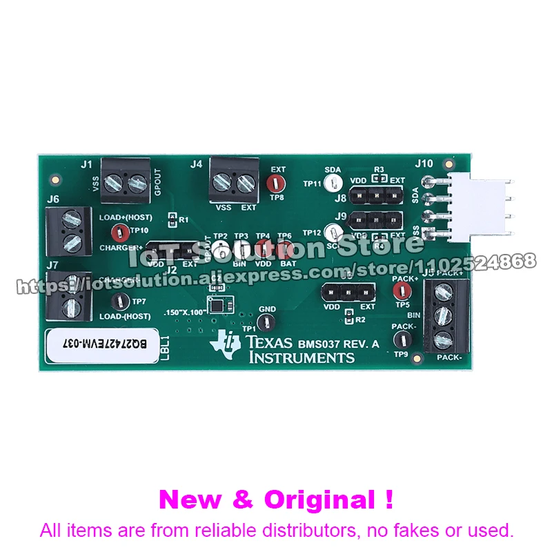 BQ27427EVM BQ27427 evaluation module for Impedance Track battery gas gauge with integrated sense resistor