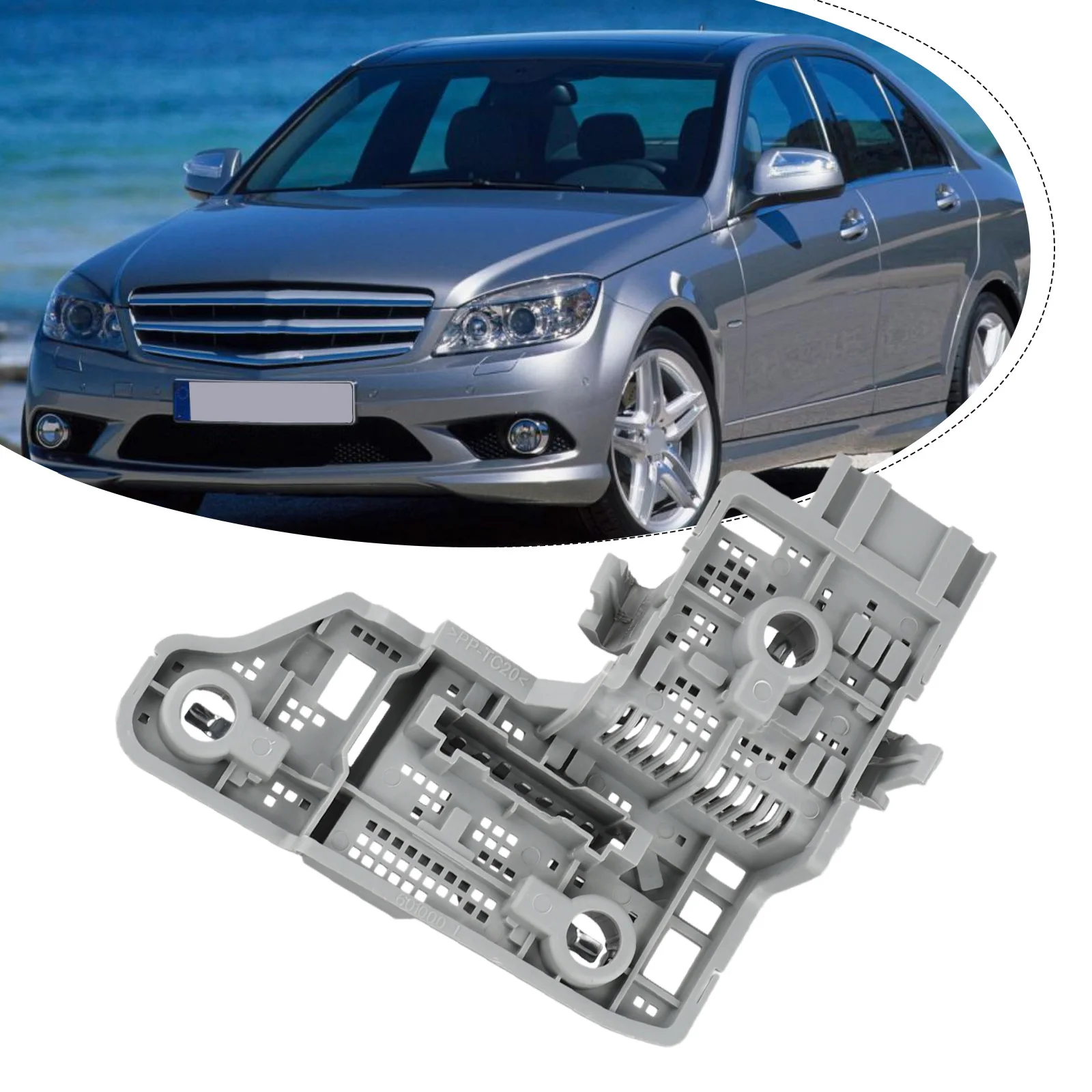 ReplaFor الاسمنت الخلفي الأيسر الذيل ضوء لمبة حامل ل MerFor Cedes ل C للفئة W204 2012 2014 رقم الجزء A2048202277 #5